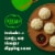 Bibigo Pork & Vegetable Steamed Dumplings Perspective: right