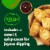 Bibigo Frozen Spicy Chicken & Vegetable Crispy Dumpling Bites Perspective: right