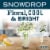Mrs. Meyer's Clean Day Snowdrop Liquid Dish Soap Perspective: right