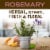 Mrs. Meyer's Clean Day Rosemary Scent Liquid Hand Soap Perspective: right