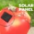VP Home Apple Fairy House Solar Light, Flickering LED Garden Light Perspective: right