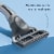 Harry's Chrome Edition 5-Blade Men's Razor with Replacement Razor Blade Refill Cartridges Perspective: right