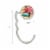 Wrapables Scenic Purse Hook Hanger, Foldable Handbag Table Hanger, Floral Butterfly Perspective: right