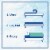 Sealy 1.5-Inch SealyChill Gel Memory Foam Mattress Topper Full Perspective: right
