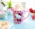 Hello Kitty 802076 Hello Kitty Strawberries Glitter Ceramic Mug - 14 oz Perspective: right