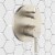 PULSE ShowerSpas Two Way TruTemp Pressure Balance Valve with Brushed Nickel Trim Kit Perspective: right
