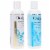 Ouidad Water Works Clarifying Shampoo 8.5 oz & Moisture Lock Leave-In Conditioner 8.5 oz Comb Perspective: right