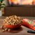 Reese's Chocolate Drizzled Popcorn Perspective: right