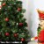 Sunnydaze Beautiful Baubles 25-Piece Plastic Christmas Ornament Set - Red Perspective: right