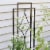 Sunnydaze Steel Chic Diamonds Garden Trellis - Set of 2 - 48 in Perspective: right