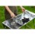 28.8 inches Portable Charcoal BBQ Grill Perspective: right
