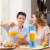 KITCHEN PORTABLE SMOOTHIE JUICER BLENDER GYM SCHOOL OFFICE -BLUE Perspective: right