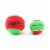 Midlee Candy Cane Tennis Balls Dog 1.5 Balls with Squeaker- Set of 6 Perspective: right