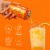 Poppi Orange Prebiotic Soda Cans Perspective: right
