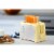 2-Slice Toaster Yellow Holstein Housewares Perspective: right