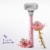 Flamingo Rose Razor and Cartridge Set Perspective: right