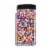 Fancy Sprinkles® Crunchy Jimmies® Classic Rainbow Dessert Sprinkles Perspective: right