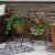 Sunnydaze Steel Sweetheart Back Chair Planter Stand - 25.25 in - Set of 2 Perspective: right