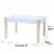 Fantasy Fields -  Play table & Chairs 3 pcs set with storage and 2 way table top - White Perspective: right