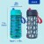 Bentgo® Kids Rocket/Shark Water Bottles Perspective: right