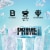 Prime Hydration Ice Blue Chill Sports Drink Bottle Perspective: right
