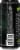 Monster The Beast™ Unleashed Mean Green™ Flavored Hard Beverage Single Can Perspective: right