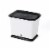 Full Circle® Fresh Air Odor-Free Kitchen Compost Collector - Black/White Perspective: right