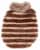Pet Life Luxe Tira-Poochoo Tiramisu Patterned Mink Dog Coat Jacket Perspective: right