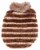 Pet Life Luxe Tira-Poochoo Tiramisu Patterned Mink Dog Coat Jacket Perspective: right