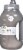 Ello® Hydra Jug - Grey Perspective: right