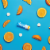 Nuun Sport Orange Electrolyte Supplement Water Enhancer Tablets Perspective: right