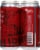Old Bust Head Brew Co. Vixen Irish Style Red Ale Craft Beer Cans Perspective: right