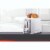 Brentwood 2-slice Cool Touch Toaster BTWTS292W Perspective: right