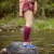 VIM & VIGR Compression Leg Sleeves: 15-20 mmHg (Nylon) - Black Size 1 Perspective: right