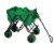 Creative Outdoor All-Terrain Folding Wagon - Green Perspective: right