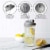 reCAP® Mason Jars Lid POUR cap | Wide Mouth | Black | Set of 3 Perspective: right
