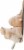 Natural Pet Plush Animal Dog Toy Perspective: right