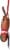 The Elf on the Shelf® Plushee Pals® Mini Clips Reindeer Perspective: right