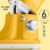 Sencor Stand Mixer with Pouring Shield - Yellow Perspective: right