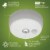 Mr. Beams® LED Wireless Motion Sensor Ceiling Light Perspective: right