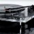 Victrola Acrylic Bluetooth Record Player and Speakers - Clear Perspective: right