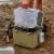ENGEL 19 Quart Insulated Fishing Live Bait Dry Box Cooler with Water Pump, Tan Perspective: right