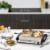 Chefman Stainless Steel Electric Buffet Server & Warming Tray Perspective: right