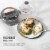 Chefman Electric Double Decker Egg Cooker Boiler - Gray Perspective: right
