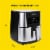 Chefman TurboFry Stainless Steel Air Fryer - Silver Perspective: right