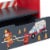 Fantasy Fields Little Fire Fighters Kids Wooden Bookshelf with Storage Drawer, Multicolor Perspective: right