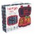 Bentgo Kids Durable & Leak Proof Rocket Children's Lunch Box - Red/Navy Perspective: right