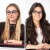 Readerest Black Light Blocking Reading Glasses (0.25 Magnification) Perspective: right