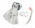 Hydro-Swim Bestway Mask/ Snorkel/ Flippers Perspective: right