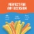 Sensible Portions Garden Veggie Straws Zesty Ranch Vegetable and Potato Snacks Perspective: right